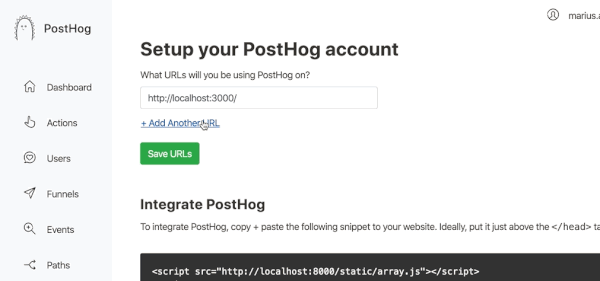 setup multiple urls