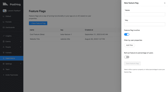 Create Feature Flag