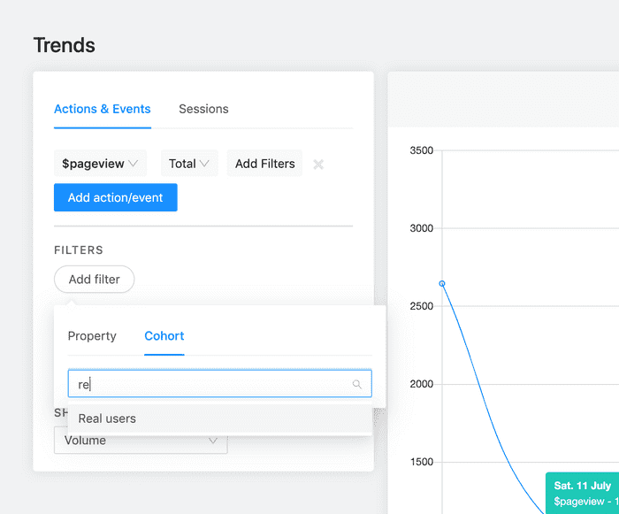 cohort filter