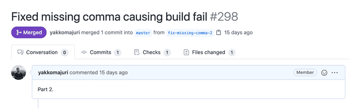 GitHub PR